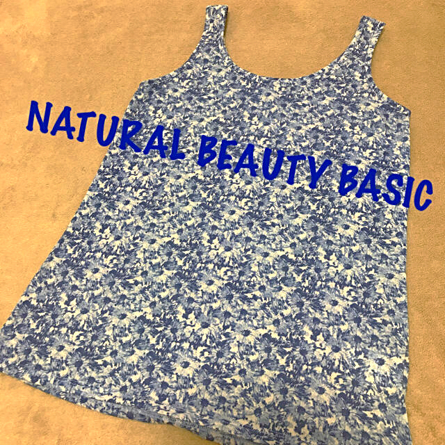 NATURAL BEAUTY BASIC(ナチュラルビューティーベーシック)のNATURAL BEAUTY BASIC タンクトップ レディースのトップス(タンクトップ)の商品写真