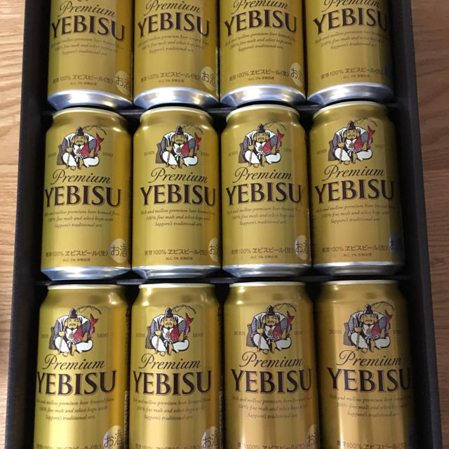 EVISU(エビス)のエビスビール 350ml 12本 食品/飲料/酒の酒(ビール)の商品写真
