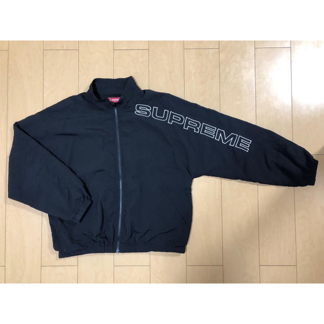 Supreme Split Track Jacket Black