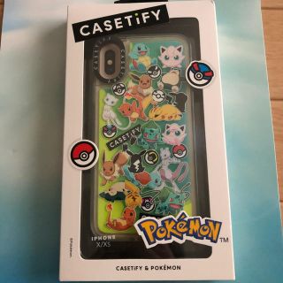 ポケモン(ポケモン)のCASETIFY ポケモン iPhoneケース ネオンサンドリキッドケース  (iPhoneケース)