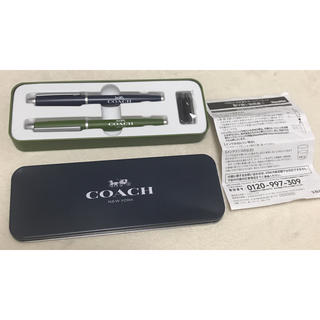 コーチ(COACH)ののん様 専用 コーチ COACH 付録 万年筆 ボールペン(ペン/マーカー)