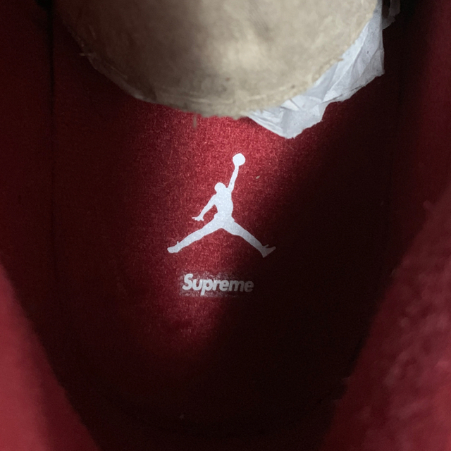 Supreme(シュプリーム)の新品！supreme  nike air Jordan 5 メンズの靴/シューズ(スニーカー)の商品写真