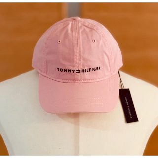 トミーヒルフィガー(TOMMY HILFIGER)のTOMMY HILFIGER トミーヒルフィガー キャップ ピンク 新品未使用(キャップ)