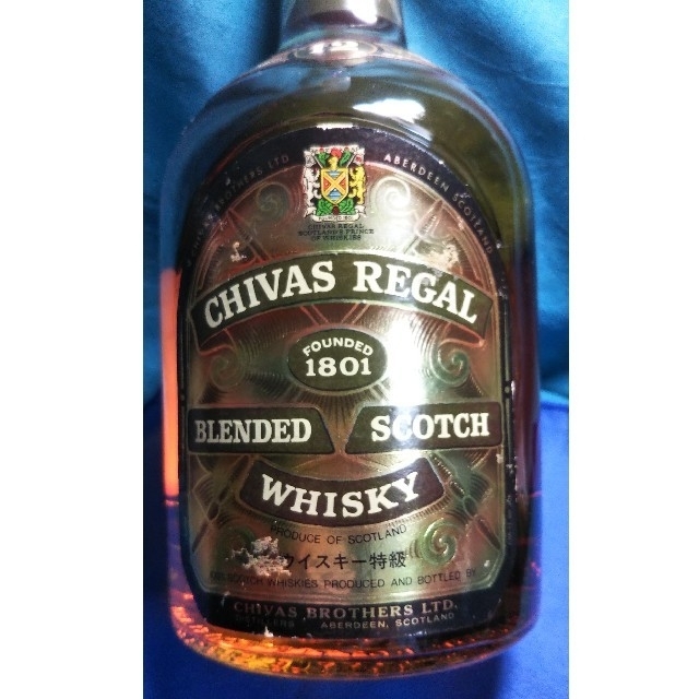 稀少レア、12YEARS′OLD、CHIVAS REGAL瓶ボトル