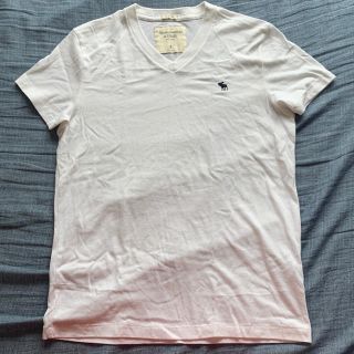 アバクロンビーアンドフィッチ(Abercrombie&Fitch)のアバクロ白Tシャツ(Tシャツ/カットソー(半袖/袖なし))