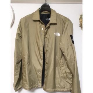 ザノースフェイス(THE NORTH FACE)のノースフェイス コーチジャケット  Mサイズ ツイルベージュ(ナイロンジャケット)