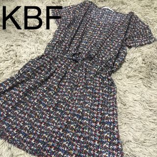 ケービーエフ(KBF)のKBF 幾何学模様カラフルチュニックワンピース(チュニック)