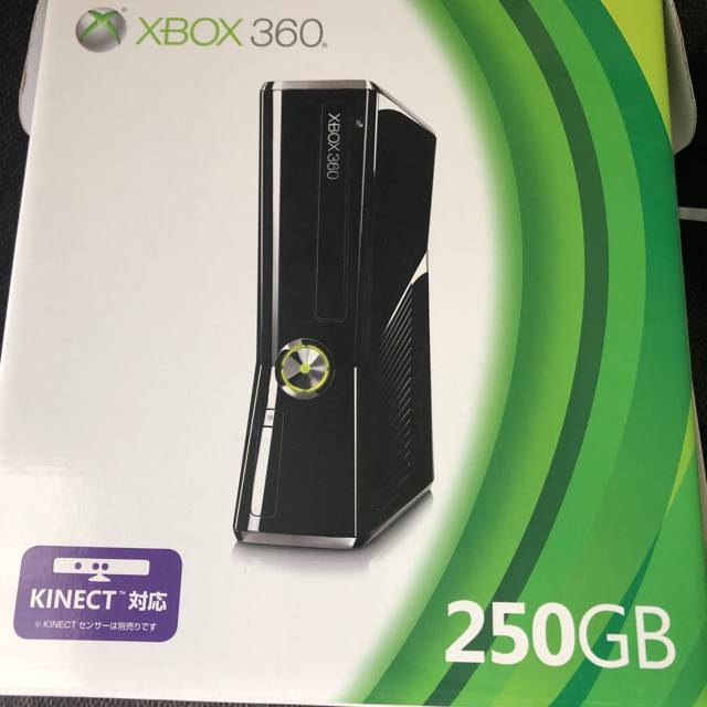 Xbox360(エックスボックス360)のxbox360 | 250GB 本体 エンタメ/ホビーのゲームソフト/ゲーム機本体(家庭用ゲーム機本体)の商品写真