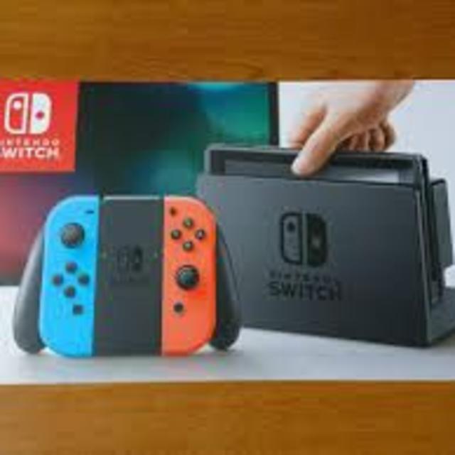 ニンテンドースイッチ本体ネオンカラー エンタメ/ホビーのゲームソフト/ゲーム機本体(家庭用ゲーム機本体)の商品写真