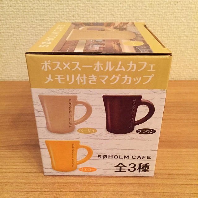 BOSS(ボス)のゆずさま専用 (新品)スーホルムカフェ メモリ付マグカップ×6個 インテリア/住まい/日用品のキッチン/食器(グラス/カップ)の商品写真