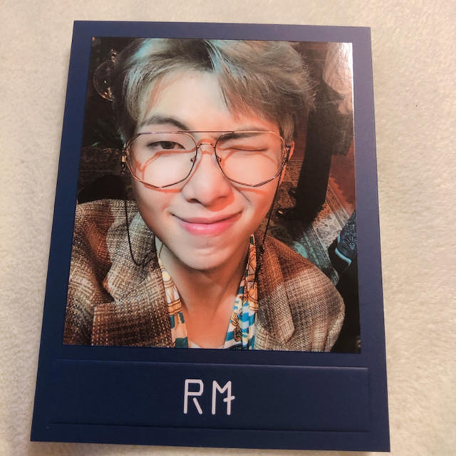 防弾少年団(BTS)(ボウダンショウネンダン)のBTS RM ナムジュン 韓国 ペンミ Magicshop フォトカード エンタメ/ホビーのタレントグッズ(アイドルグッズ)の商品写真