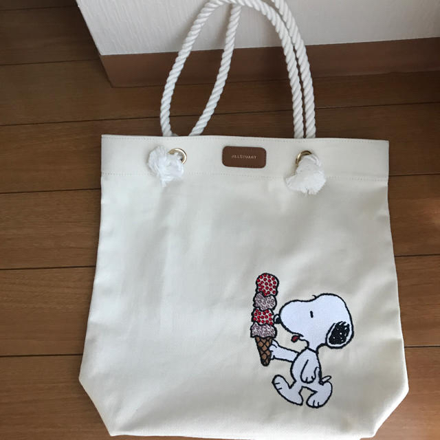 スヌーピー SNOOPY JILLSTUART トートバッグ