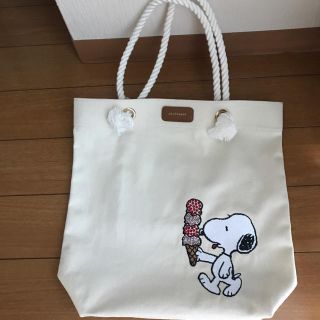 ジルスチュアート(JILLSTUART)のスヌーピー SNOOPY JILLSTUART トートバッグ(トートバッグ)