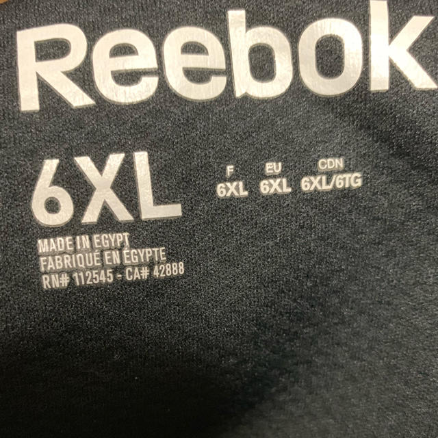 Reebok(リーボック)のReebok パーカー 6XL メンズのトップス(パーカー)の商品写真