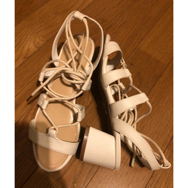 Fin(フィン)のfin❤︎レースアップサンダル レディースの靴/シューズ(サンダル)の商品写真