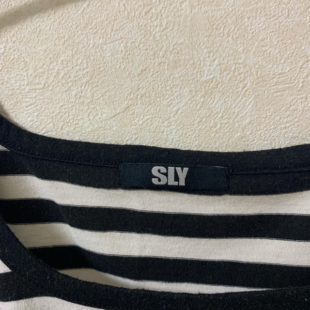 SLY(スライ)のSLY  ボーダー Tシャツ レディースのトップス(Tシャツ(半袖/袖なし))の商品写真