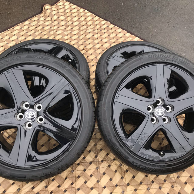 大きな割引 トヨタ - 値下げ!!50プリウス 純正215/45R17 ブラック