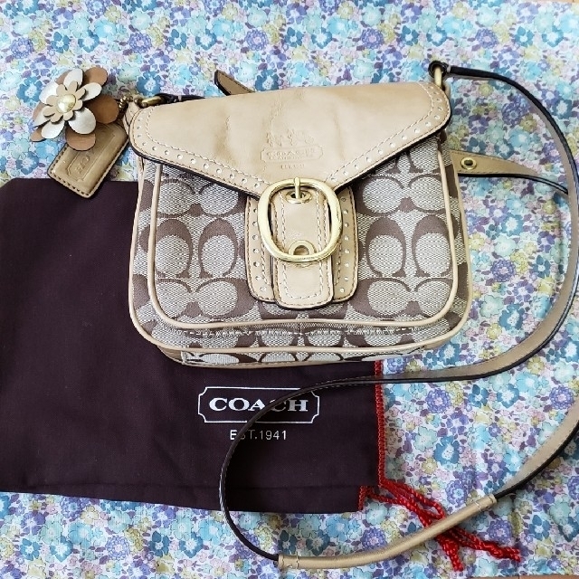 COACH(コーチ)の【USED】COACH🌼斜めがけポシェット3,800円→3,500円 レディースのバッグ(ショルダーバッグ)の商品写真