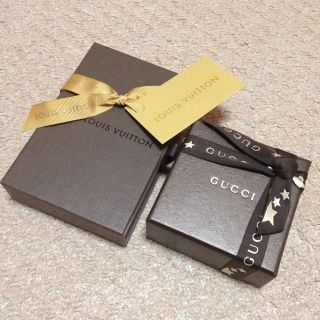 ルイヴィトン(LOUIS VUITTON)のヴィトン&グッチ♡空箱セット(その他)