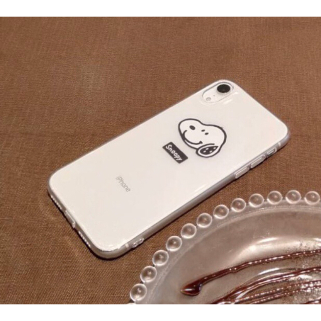 SNOOPY(スヌーピー)の★新品 送料無料★スヌーピーのiPhone XR用ケース スマホ/家電/カメラのスマホアクセサリー(iPhoneケース)の商品写真