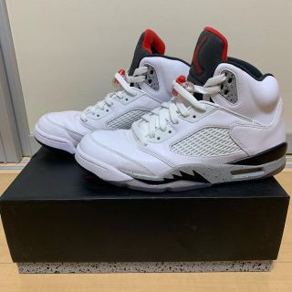 ナイキ(NIKE)のair jordan5 セメント(スニーカー)