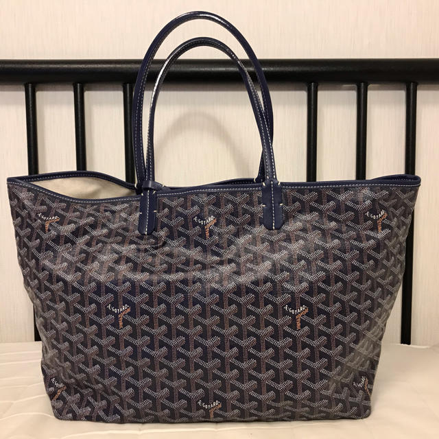 GOYARD ゴヤール サンルイ PM トートバッグ ブルーマリン 【公式 ...