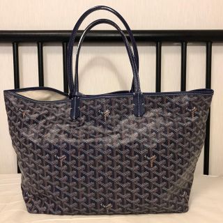 ゴヤール(GOYARD)のGOYARD ゴヤール サンルイ PM トートバッグ ブルーマリン(トートバッグ)