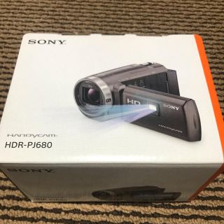 ソニー(SONY)のくるみもち様専用 ソニー 新品未使用 Handycam HDR-PJ680 (ビデオカメラ)