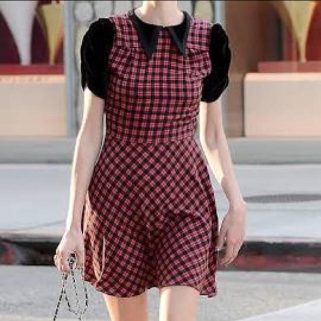 miumiu チェックワンピース 38 | accentdental.com.au