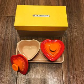 ルクルーゼ(LE CREUSET)の【値下げ】新品ル・クルーゼ ラムカン セット(食器)