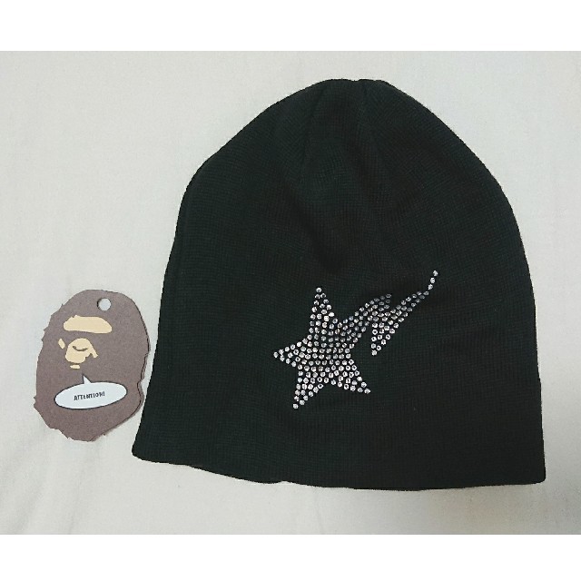 新品】A BATHING APE ニットビーニー - ニットキャップ/ビーニー 新品】A BATHING APE ニットビーニー - ニットキャップ/ビーニー