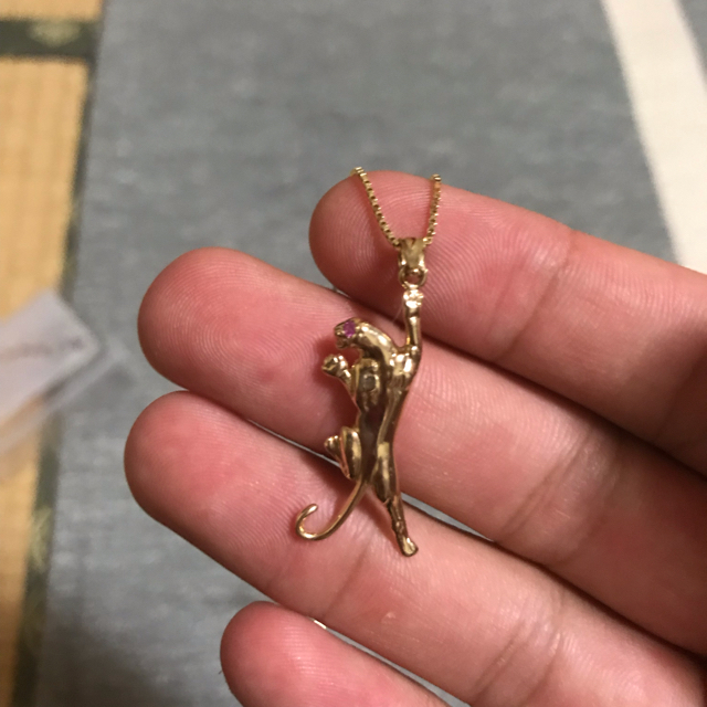 SUPREME 18AW Panther Gold Pendant 14KT長さの件は了解いたしました