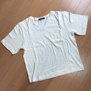 ダブルクローゼット(w closet)のタグ付き！ＶネックTシャツ(Tシャツ(半袖/袖なし))