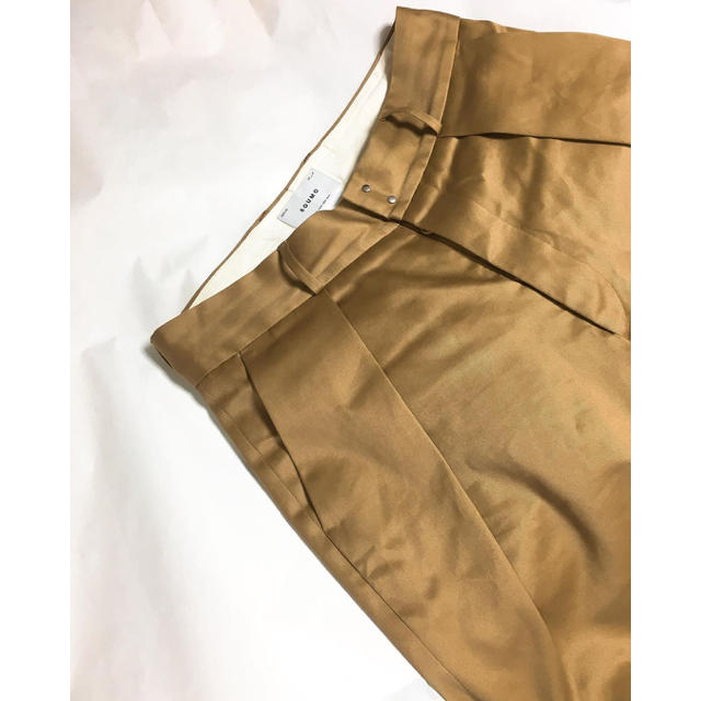 国産超歓迎 COMOLI soumo big tuck chino の通販 by kei｜コモリならラクマ