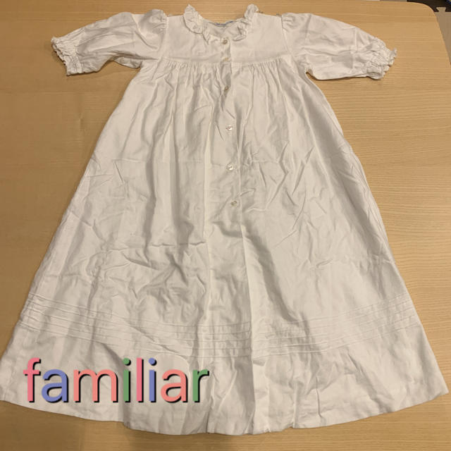 familiar - familiar ベビードレスの通販 by りえ's shop｜ファミリアならラクマ