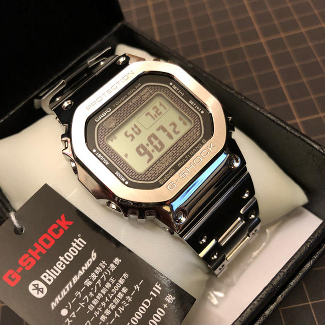 7年保証付き GMW-B5000D-1JF CASIO G-SHOCKメンズ