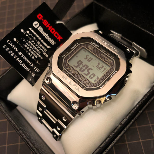 G-SHOCK(ジーショック)の7年保証付き GMW-B5000D-1JF CASIO G-SHOCK メンズの時計(腕時計(デジタル))の商品写真