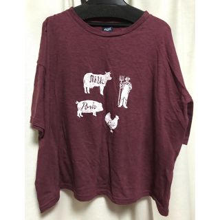 シャンブルドゥシャーム(chambre de charme)のeiπe farmers Tシャツ イーペ ボルドー系(Tシャツ/カットソー(半袖/袖なし))