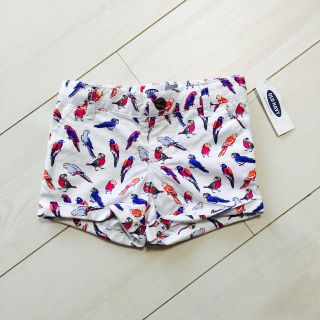 オールドネイビー(Old Navy)の新品♡小鳥柄ショートパンツ(パンツ/スパッツ)