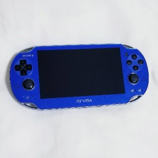 プレイステーションヴィータ(PlayStation Vita)のpsvita 1000 wifiモデル　ブルー(携帯用ゲーム機本体)