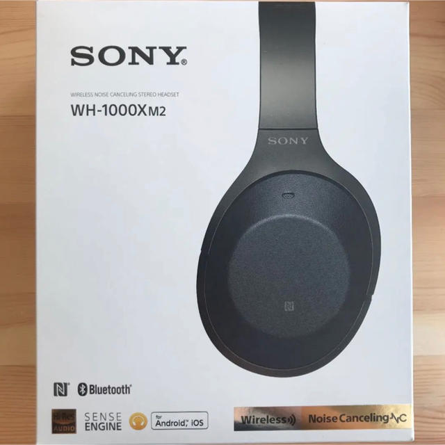 SONY ワイヤレスノイズキャンセリングヘッドホン WH-1000XM2 美品
