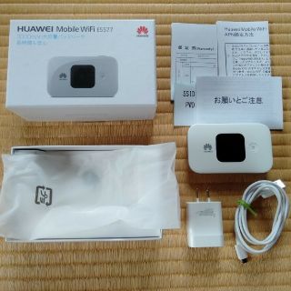 HUAWEI E5577S-324 SIMフリーモバイルルーター(PC周辺機器)