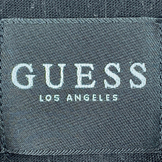 GUESS(ゲス)のあさん 専用 ゲスゆるだぼ 90s 総柄 プリントロゴ 半袖 ポロシャツ 可愛い メンズのトップス(ポロシャツ)の商品写真