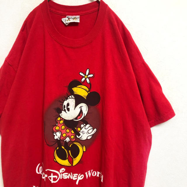 Disney 90s Disney ミニー イラスト Tシャツ メンズ Xl 赤 古着の通販 By 古着 Used Kotonoha ディズニー ならラクマ