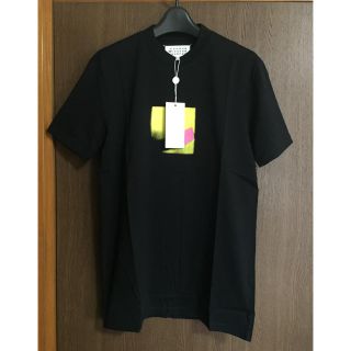 マルタンマルジェラ(Maison Martin Margiela)の黒52 新品60%off マルジェラ スプレープリント Tシャツ 17AW  (Tシャツ/カットソー(半袖/袖なし))