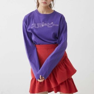 メリージェニー(merry jenny)のスヌーピーロンTee 新品タグ付き(Tシャツ(長袖/七分))