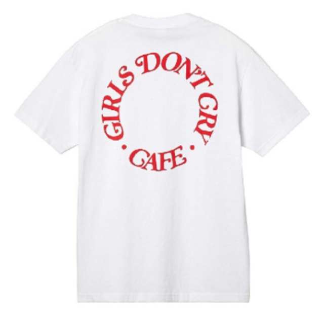 Girls Don't Cry Tシャツ GDC-01 GDC CAFE TEE白サイズ