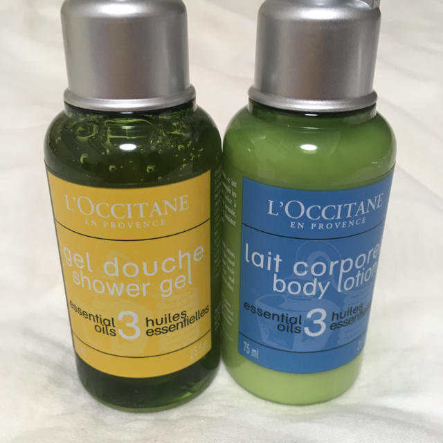 L'OCCITANE(ロクシタン)のロクシタン ボディシャンプー、ボディローション 75ml コスメ/美容のボディケア(ボディソープ/石鹸)の商品写真