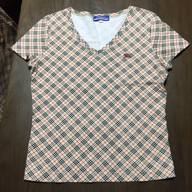 BURBERRY BLUE LABEL(バーバリーブルーレーベル)のBURBERRY BLUE LABEL  レディースのトップス(Tシャツ(半袖/袖なし))の商品写真