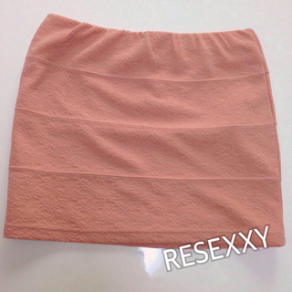 リゼクシー(RESEXXY)のRESEXXY バンテージスカート 新品(ミニスカート)